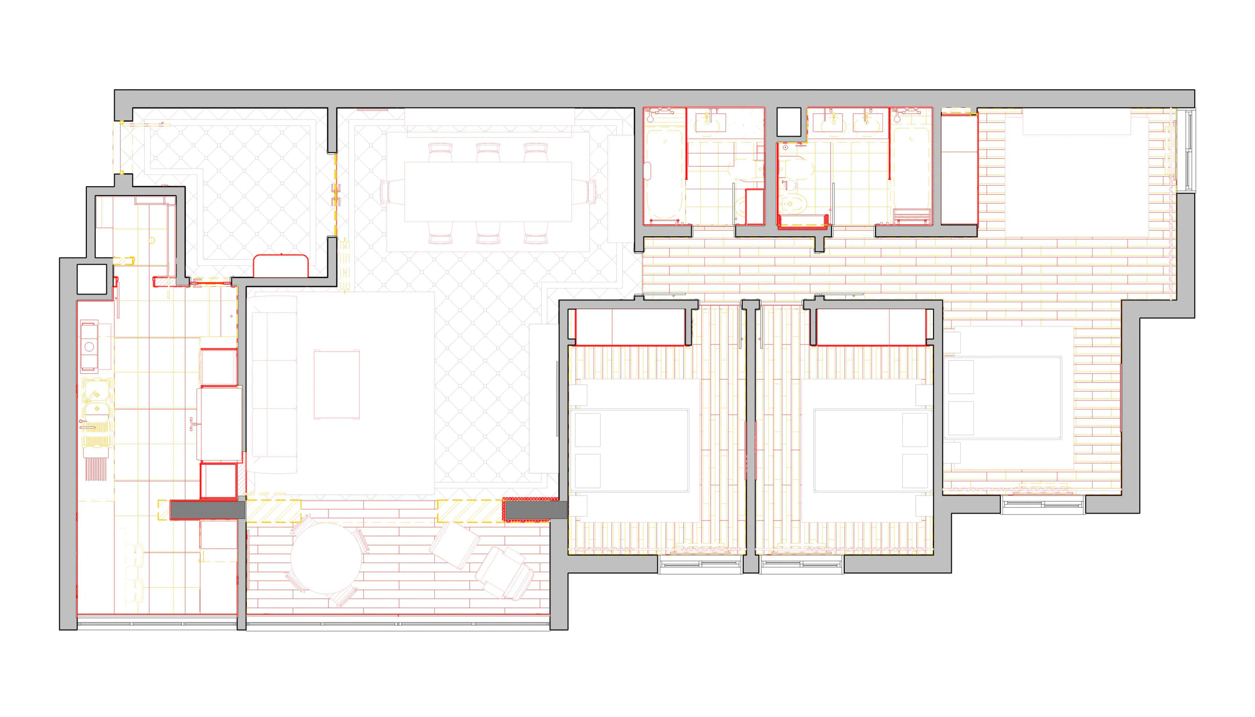 Planta 2 do projeto Apartamento no Areeiro